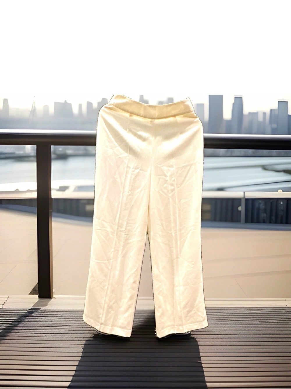 Together Ivory Wide-Leg Trousers Fully Lined 4 Vintage